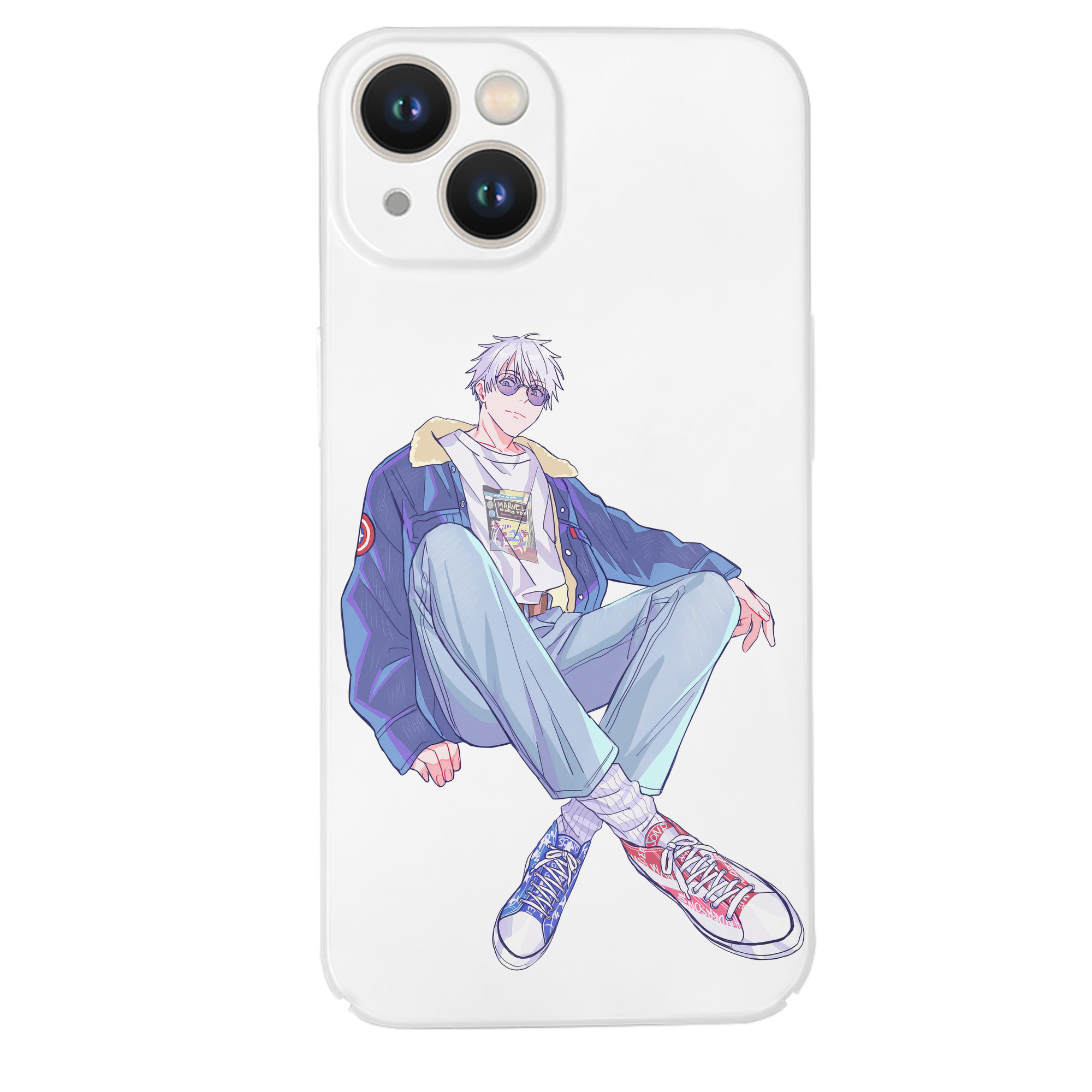 （画像用） 呪術廻戦 Jujutsu Kaisen 【iPhone 14シリーズ対応】ハードケース